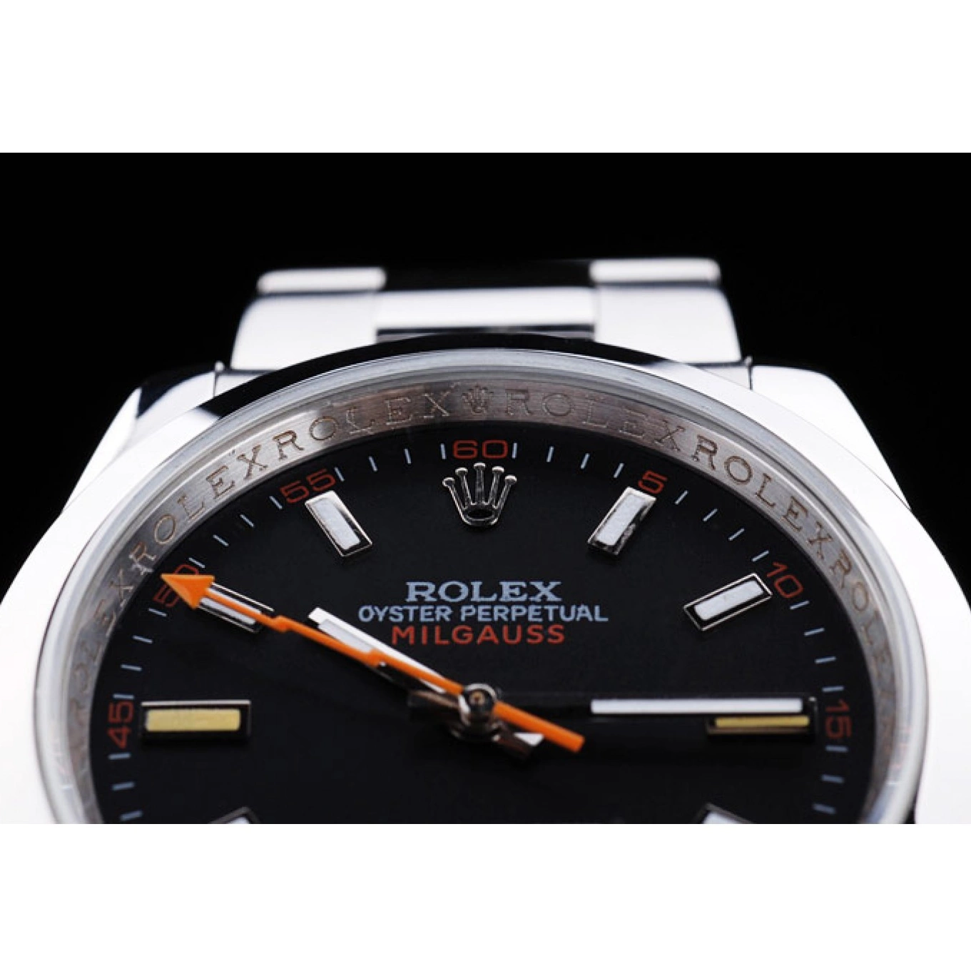 Rolex aaa copy 4911 Rolex Milgauss Replica Watch 0710